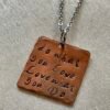 She Believed she could so she did Key Ring Necklace
