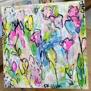 Water color  Flower Original Painting
