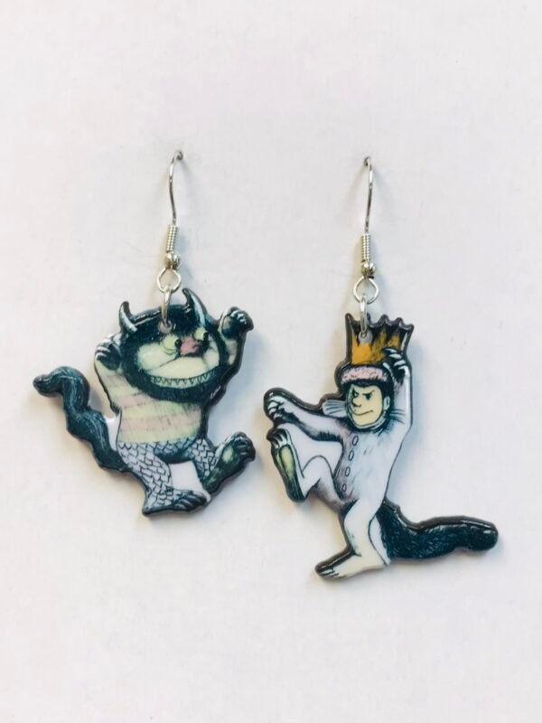 Story book monster and King dancing