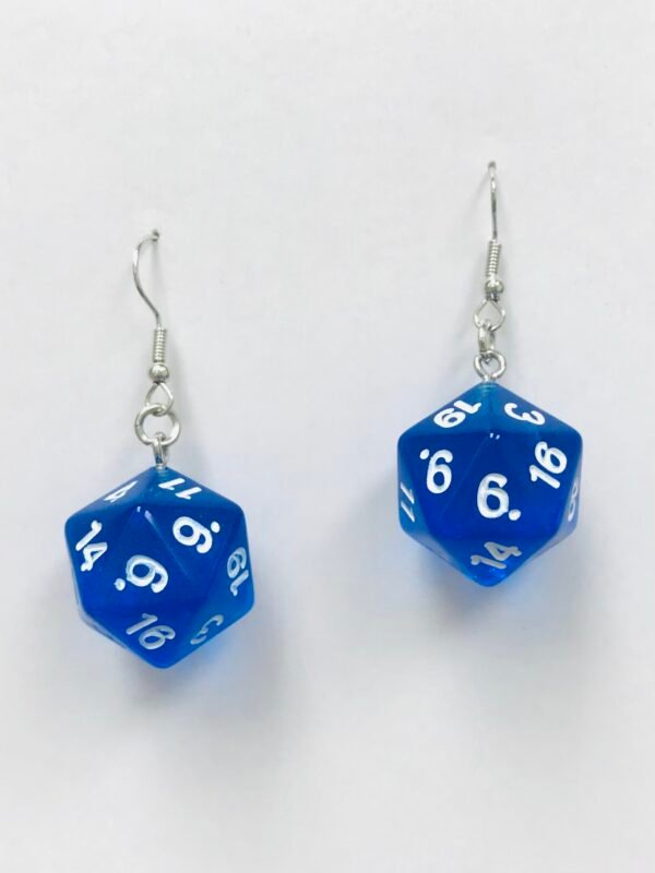 Red Dice earrings