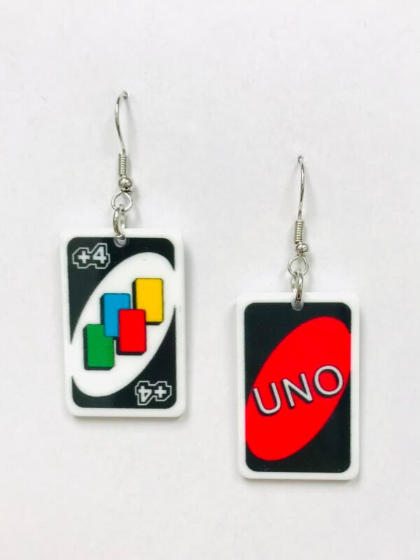 Uno Taro Card acrylic  Earrings