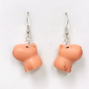 Baby Hippo Acrylic earrings