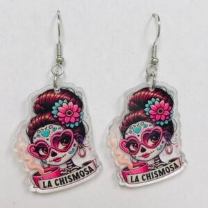 La Chismosa Acrylic earrings