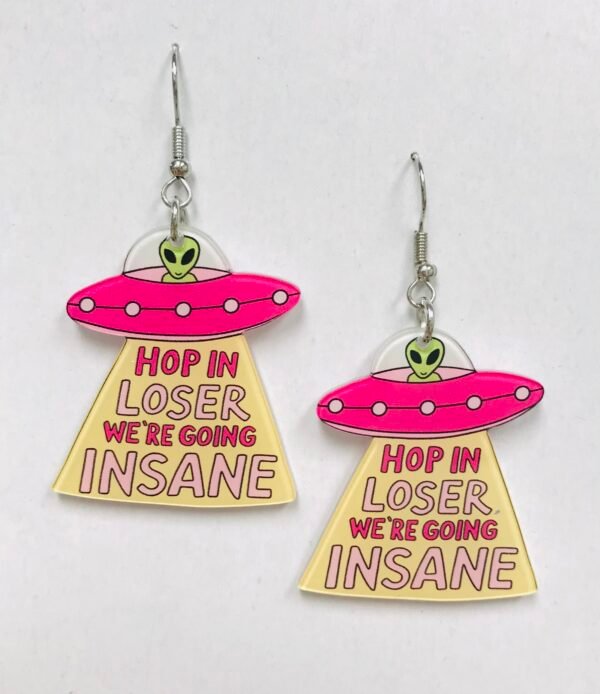 UFO  earrings