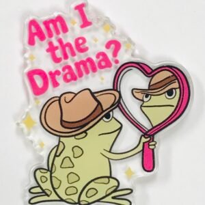 Acrylic Frogy drama queen DIY Charm