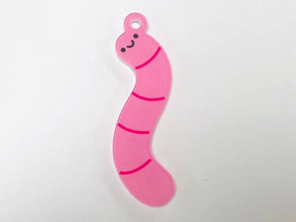 Born to Yap Acrylic Microphone charm