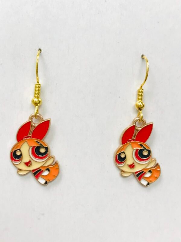 Enamel Bug Eye animate earrings