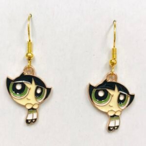 Enamel Bug Eye little girl earrings
