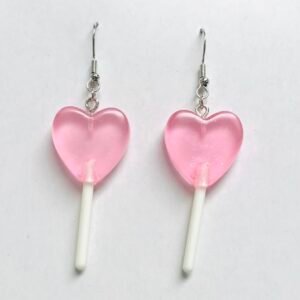 heart lollypop  Earrings