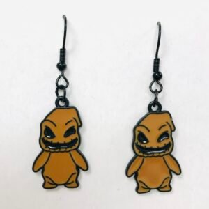 Brown Alien Dogy Earring