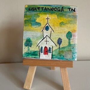 land scape church Location Painting